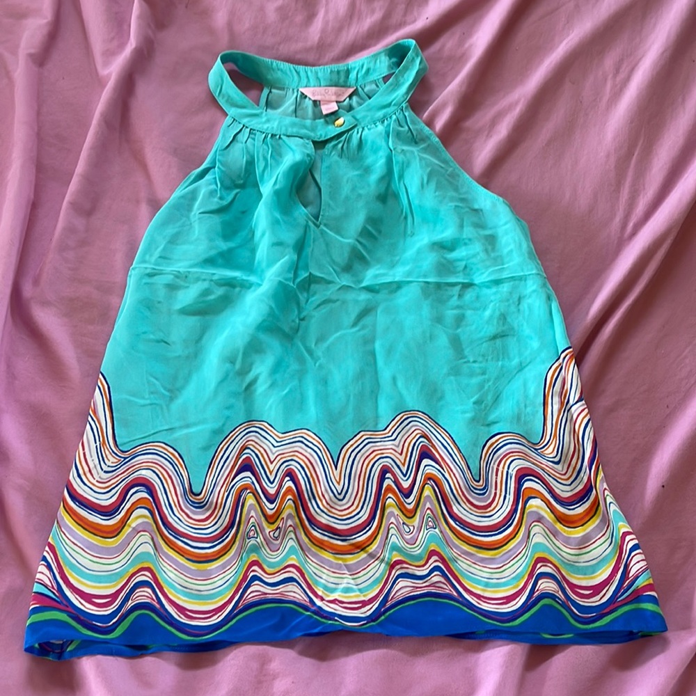 Lilly Pulitzer silk top